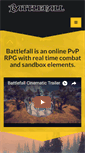 Mobile Screenshot of battlefall.com
